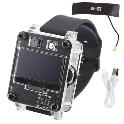 שעון WiFi Deauther SE ESP8266 לוח פיתוח ניתן לתכנות שעון לביש בקרת התקפה בדיקה גם