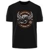 American Route66 road motorcycle printed white T retro motorcycle wind loose short sleeve nostalgic street brand