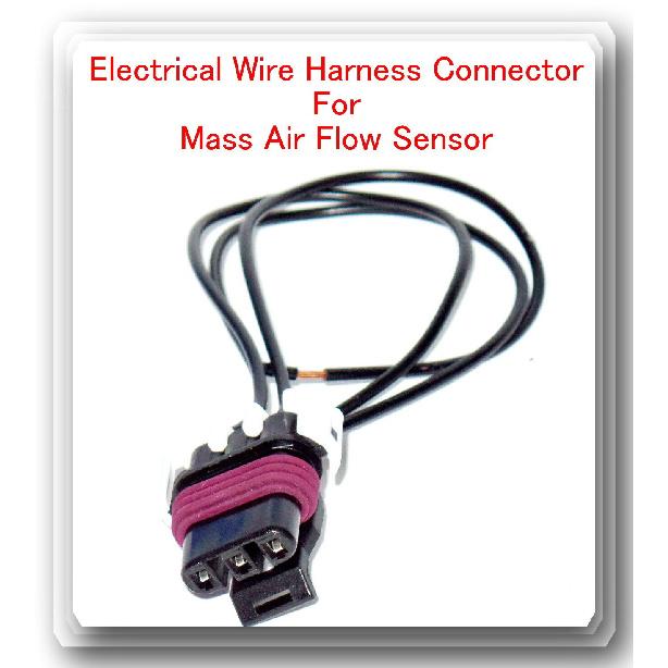 3 Wire Pigtail Electrical Connector for Mass Air Flow MAS0310 Fits:General Motor