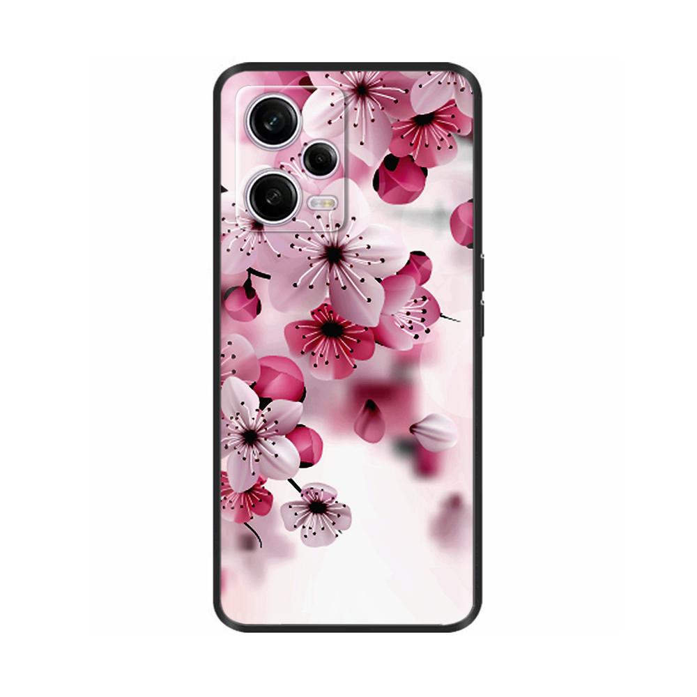 For Xiaomi Redmi Note 12 Pro 5G Case Note12 Cartoon Soft Silicone Back Cover For Redmi Note 12 Pro Note12 Pro Plus Phone Cases