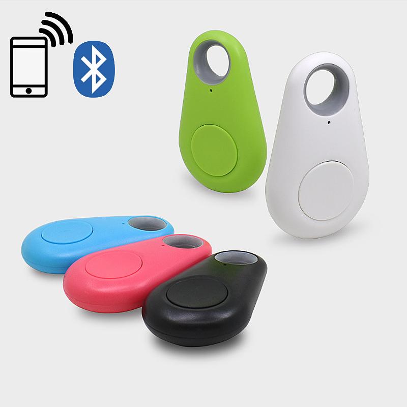 Smart GPS Tracker Mini Anti-Lost Keychain Waterproof Wireless Bluetooth Locator Tracer for Pet Kids Key Bag Wallet Phone Finder