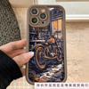 Retro Motorcycle for iPhone11/12/13/14/15PRO Apple 16Pro Max Mobile Phone Case