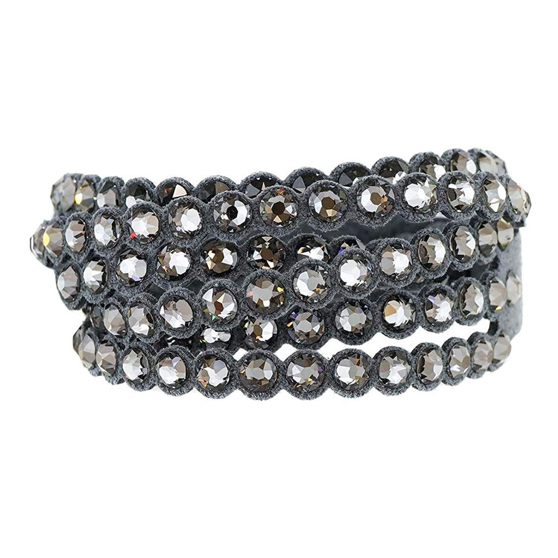 Swarovski Power Layered Design Bracelet Women bracelet Gray 5512509 Box (Random Color)