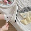 Socks Summer Thin Breathable Boneless Mesh Embroidery Bow Short Socks Cotton Socks Ballet Socks
