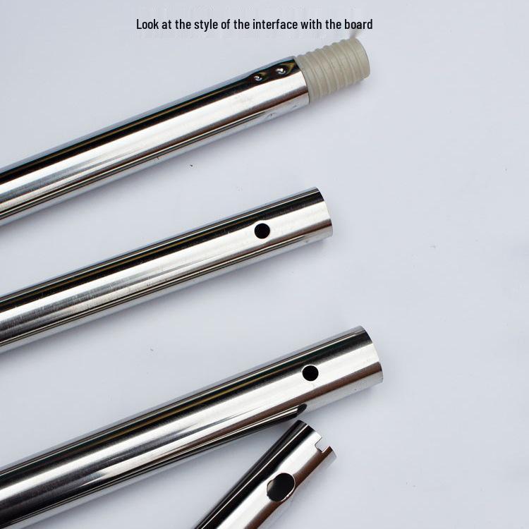 Freihändiger Rotationswischmoppstiel: Teleskopisches Ersatz-Flachmop-Zubehör