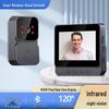 4.3" Smart Wireless Visual Doorbell Camera with Two-Way Talk & No-Punch Installation