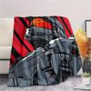 Master Chief  Print Flannel Blanket, High Quality Comfortable for All Seasons, Home Decor, Warmth and Comfort