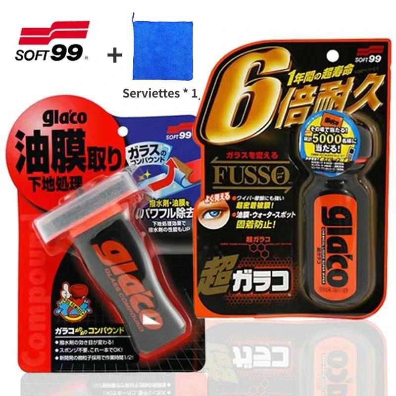 Soft99 Japan Glaco Windshield Oil Film Removal Durable Rain Repellent Antirain Coating Anti-rain Treatment Universal