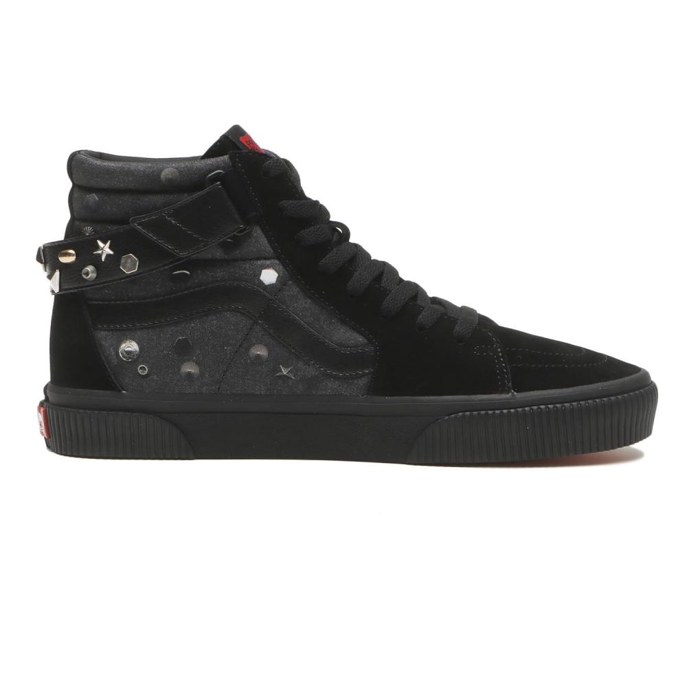 Vans Skate High Black Black V38cf Stdblt Black Black