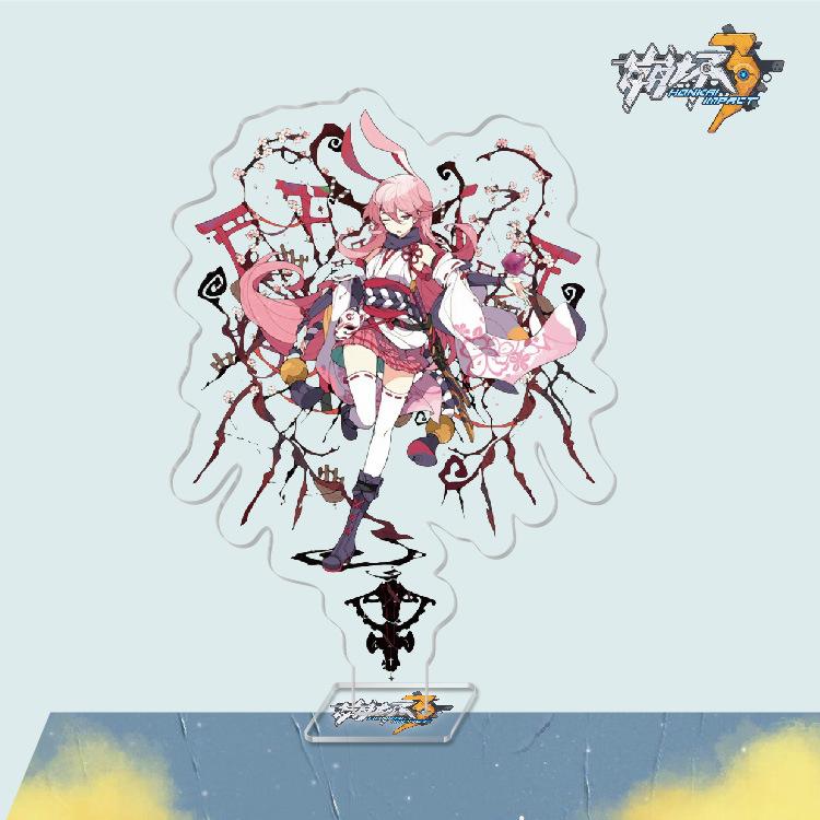 Anime Game Peripheral Acrylic Stand Wholesale Collapse Three Stand Display