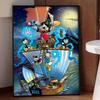 Disney diamond painting full of diamonds 5D pirate duck family diamond art home decoration creative handicrafts