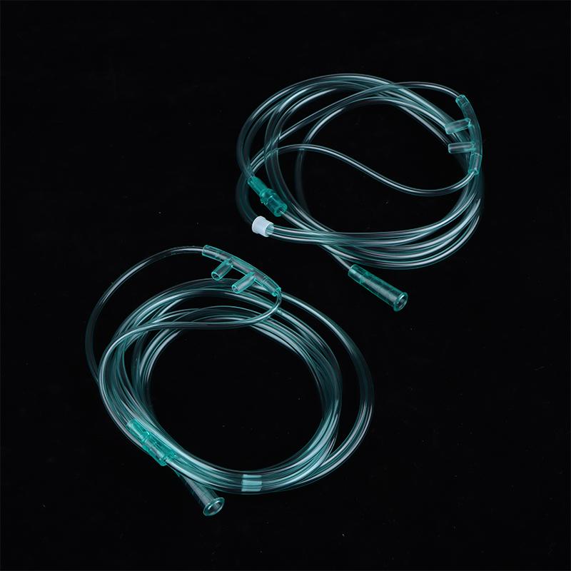 5Pcs 1.5M/2M Disposable Oxygen Cannulas Nasal Cannula Soft Nasal Oxygen Tubing O2 Cannula For Adults Medical Pipe Home Tube