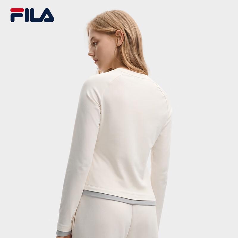 Fila Women's Slim-Fit Knit Long Sleeve Top