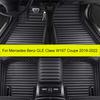 Car Floor Mats Fit For Mercedes Benz GLE Class W167 Coupe      2024 2025 Auto Leather Foot Rugs Carpet Pads