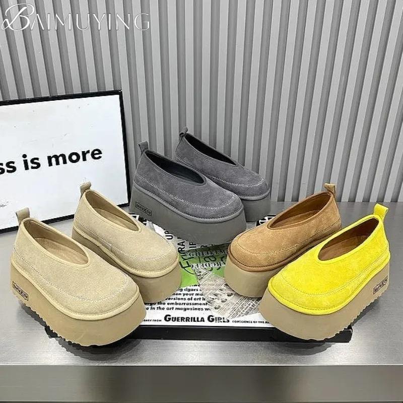 Fashion Platform Flats Sandals Women Sneakers Shoes Casual Loafers 2025 Trend Designer New Spring Suede Comfort Walking Zapatos Mujer