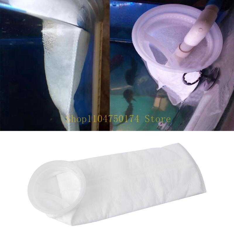Aquarium Filter Socks 100 Micron 15 In Long 4 In Plastic Ring Nylon Filter Bags top sale