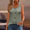 Tank Top For Women Summer Outfits O Neck T Shirts Trendy Eyelet Sleeveless Basic Beach Vacation Clothes