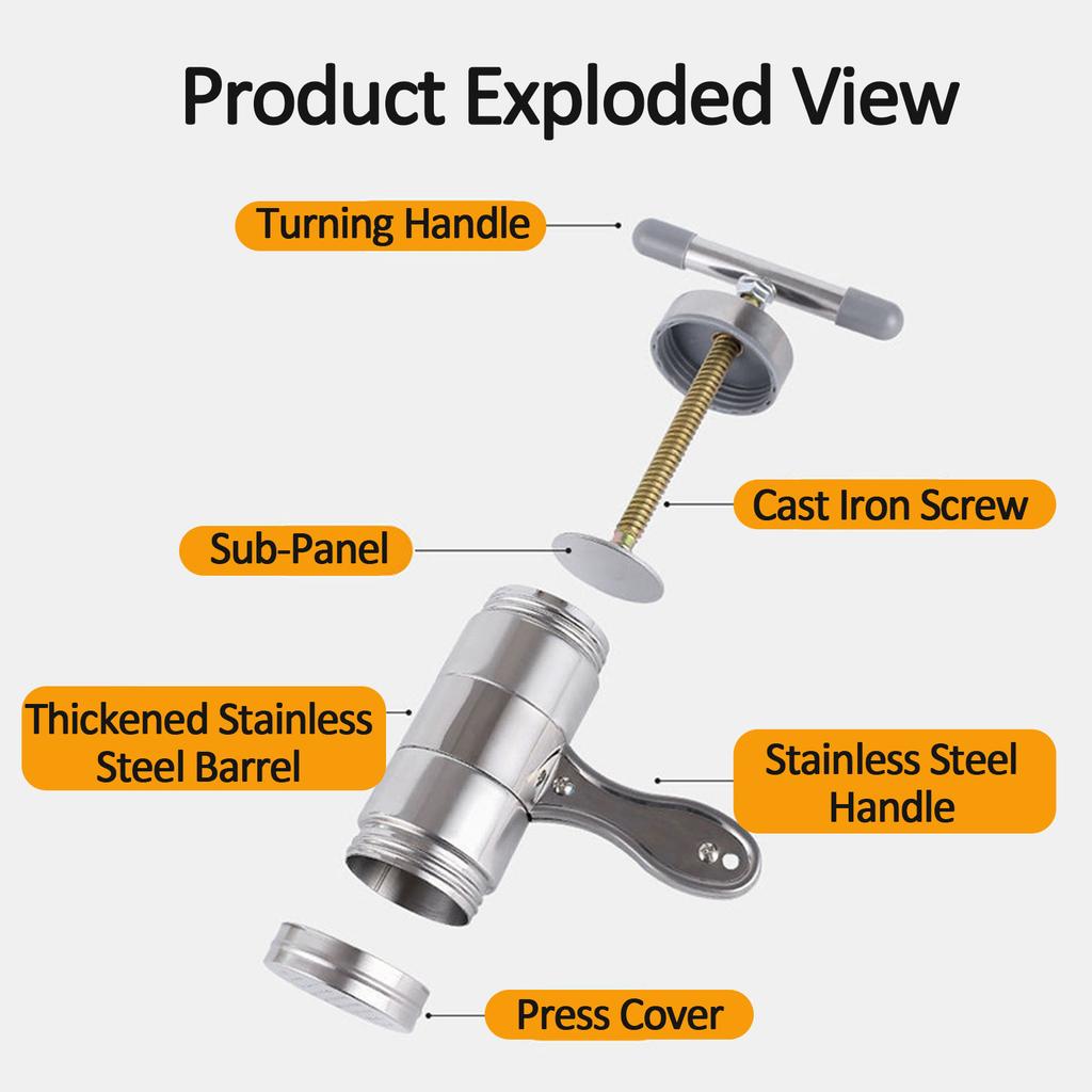 5 forem Nerezový ruční výrobník těstovin Ruční lis na těsto Stroj na výrobu těstovin Pro čerstvé domácí lasagne nudle