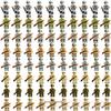 WWII Military Building Block Figures: Special Forces, Eighth Route Army, German & Soviet Army Toy