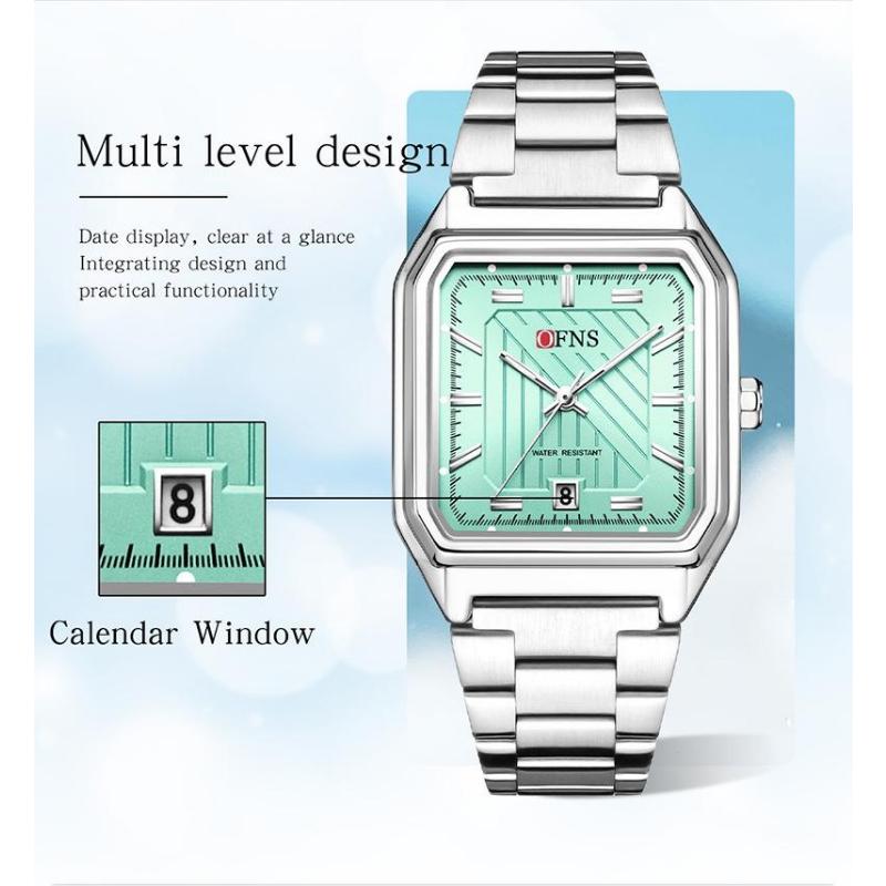 Luxury Original Ladies Watch Luminous Waterproof Date Woman Wristwatch Stainless Steel Women Quartz Watches Female