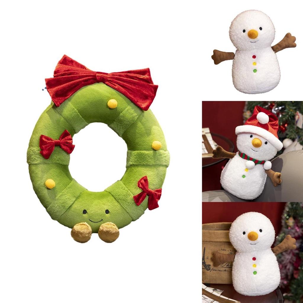 Weihnachts-Lebkuchenmann-Plüschtier, niedlich und weich, 15 cm hoch