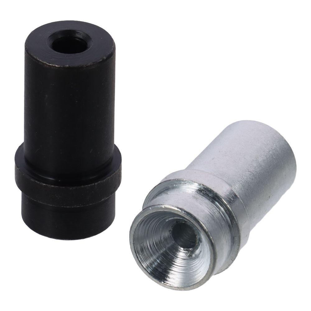 5/6mm Soda Blaster Silver/Black Sandblaster Nozzle Durable Sand-blasting Head