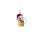 Christmas Clown Hat & Beer Mug Earrings - Creative Acrylic Holiday Jewelry