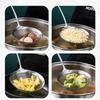 304 Stainless Steel Skimmer Strainer Colander Mesh Deep Fryer Oil Frying Scoop Noodles Dumpling Sieve Kitchen Tools Kitchenware