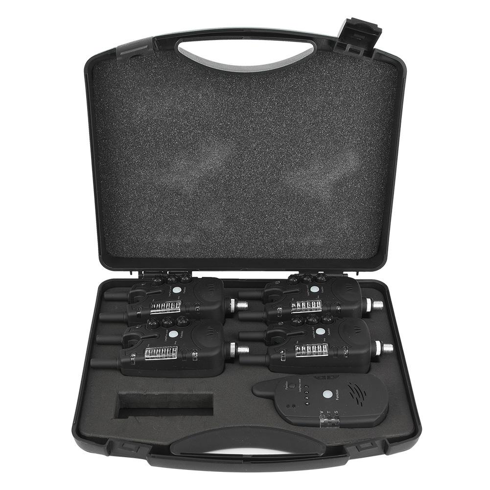 ABS LED Fishing Electronic Fish Bite Alarm Finder Sound Alert Indicator Accessory