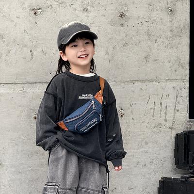 School Bag Fanny Pack New Breast Bag Boy Trendy and Handsome Casual Versatile Change Backpack Change Messenger Bag