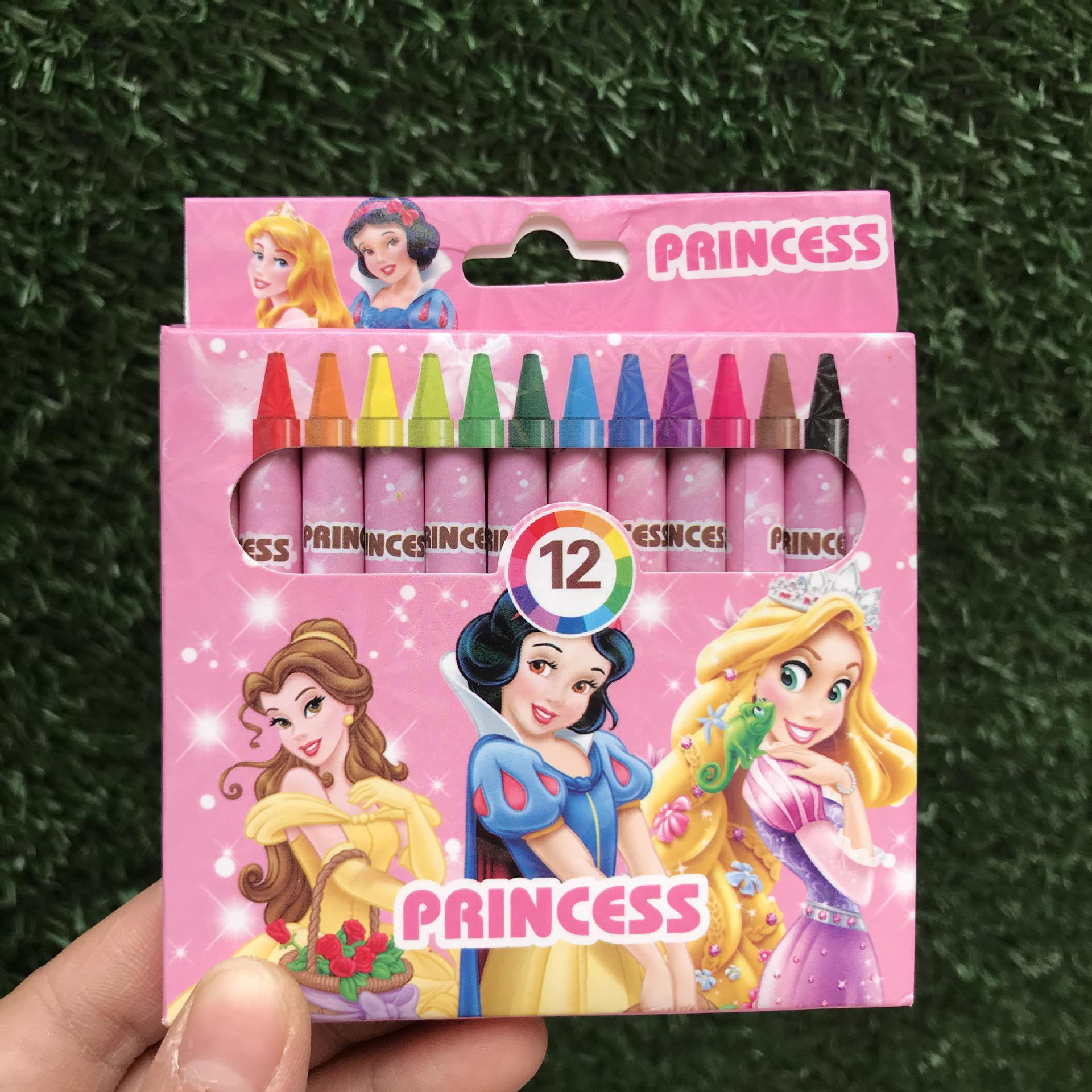 12-Color Children s Art Set: Paintbrushes, Oil Pastels, Crayons for Doodling & Coloring