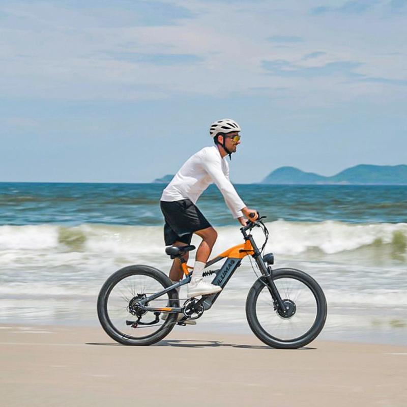 PULUMA PE86 Electric Bicycle 26*3.0 Fat Tire 48V20AH Battery 2000W Motor 50KM/H Torque Sensor Electric Bike Throttle Ebike VTT