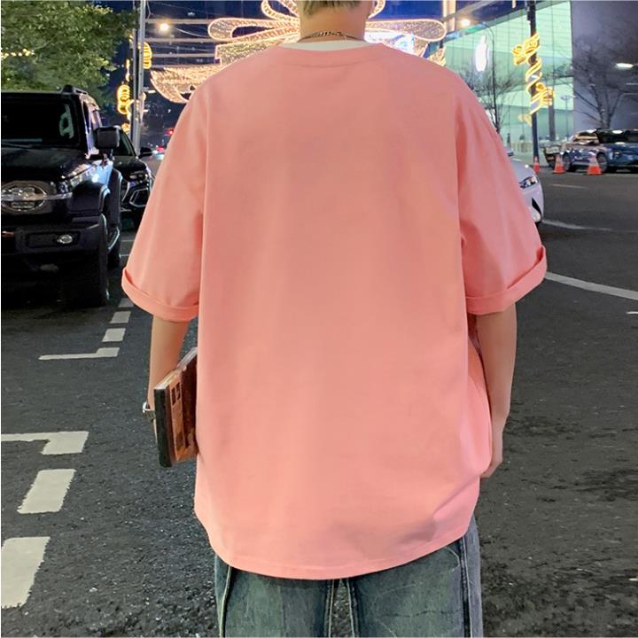 Men's Cotton T-shirts White Men's Oversized T-Shirt Summer Casual Wear Letter Print Tee Shirts for Men 5XL Male Clothes