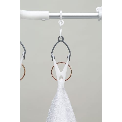 Park Lane ONE. Aluminium Slim Kleiderbügel 20 Stück, 75cm B x 16.7cm T x 35.5cm H (bei Gebrauch)