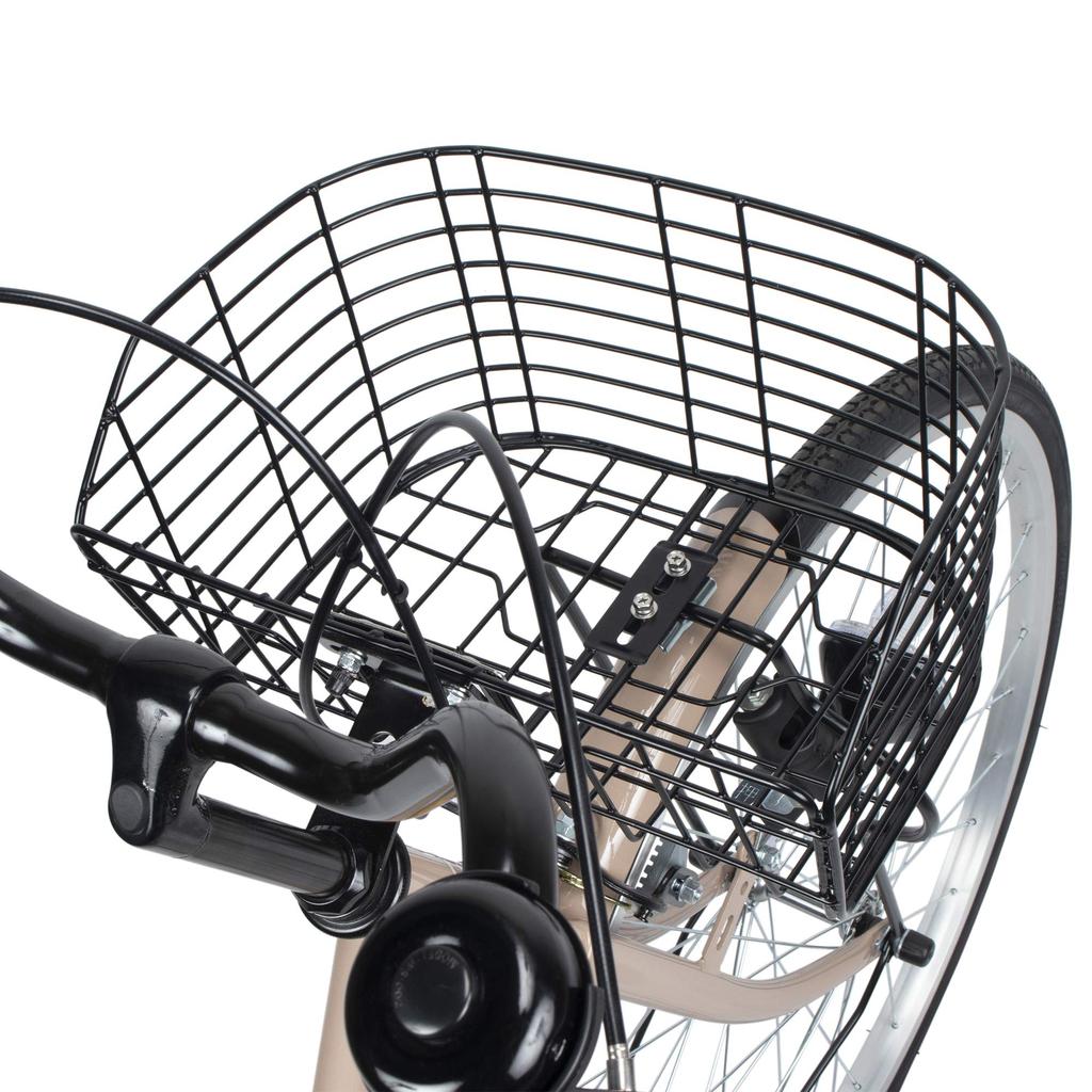 Panasonic NCB2145S Front Basket for 330mm Wide x 230mm Deep x 170mm High Bicycles, Black,