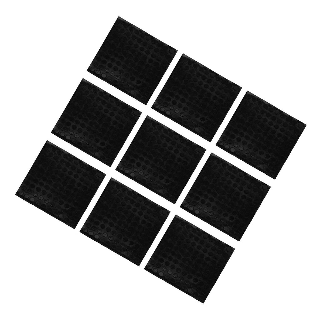 400pcs Tactile Labels Kit Set Silicone Braille Stickers Bump Dots Sticker for Visually Impaired 8mm Diameter Black