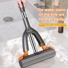 Joybos Wash Free Portable Self Squeeze Short Mini Mop Portable Mini Mop for Bathroom Kitchen Desktop Glass and Car Window