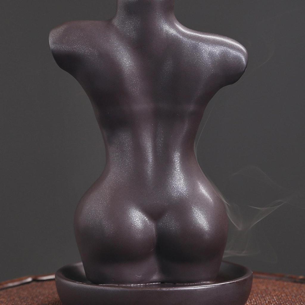 Backflow Incense Cone Burner Home Decoration Figurine Desktop Gift Craftwork