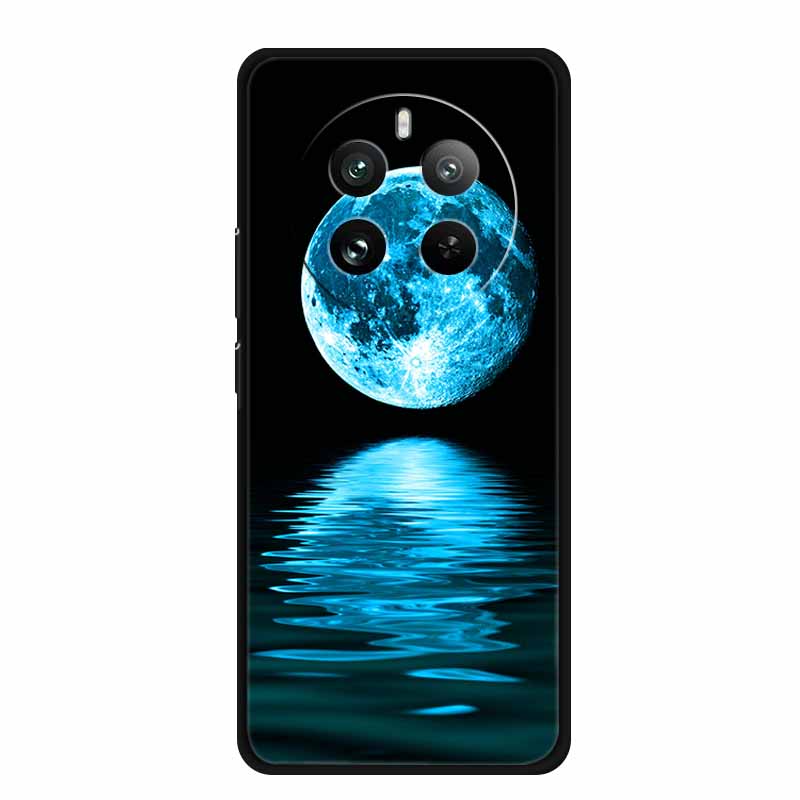 For Realme 12 4G Case Realme12 5G Silicone Pained TPU Lovely Coque for Realme 12 Pro 5G Cover Realme 12 Pro+ Funda Realme12 Plus
