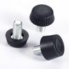 10Pc M6*10mm Thread Height Adjustable Leveling Chair Leg Feet Furniture Mat Screw-in Base Sofa Bed Cabinet Table Floor Protector