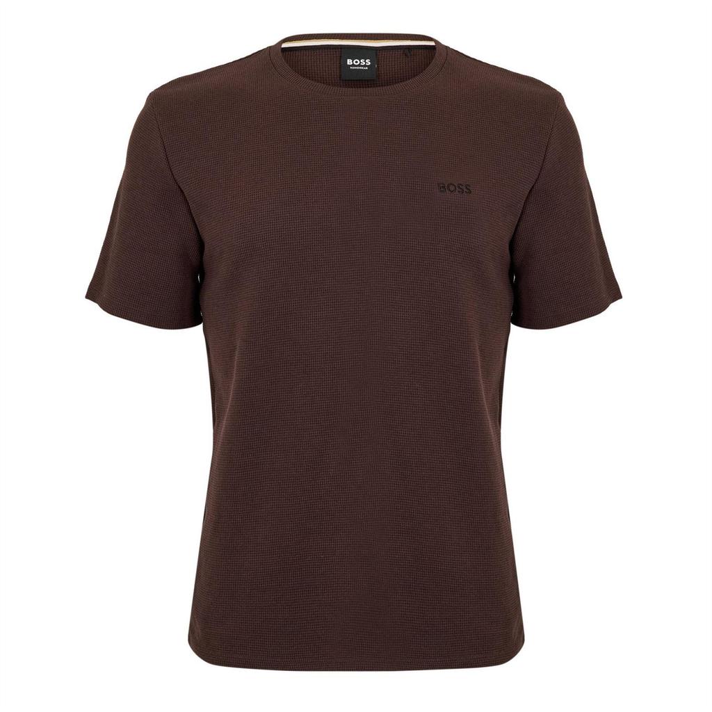 BOSS Mens Waffle Knit Pyjama Top
