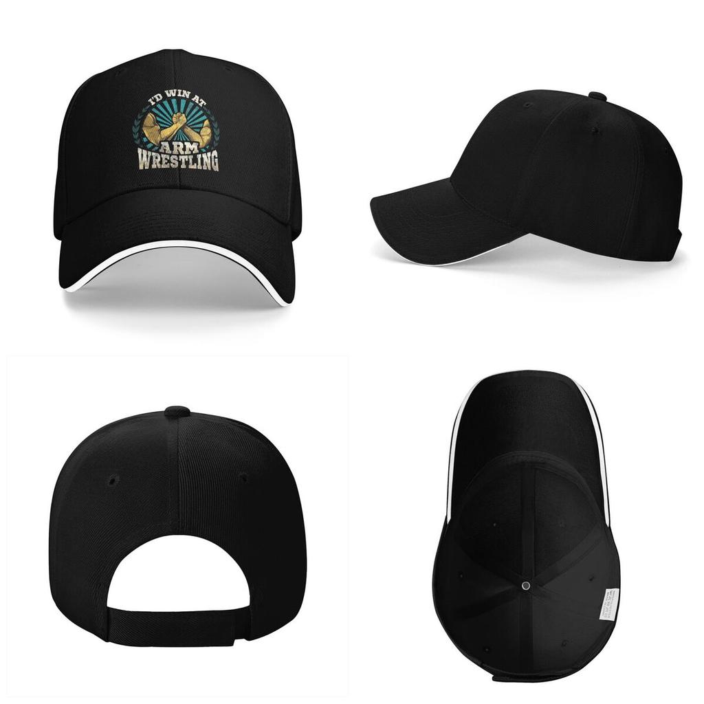 Unisex Baseballkepsar Armbrytning Tävlingsinriktad Utomhus Streetwear Sommarsport Baseballkepsar Hip Hop-keps Casquette Kepsar
