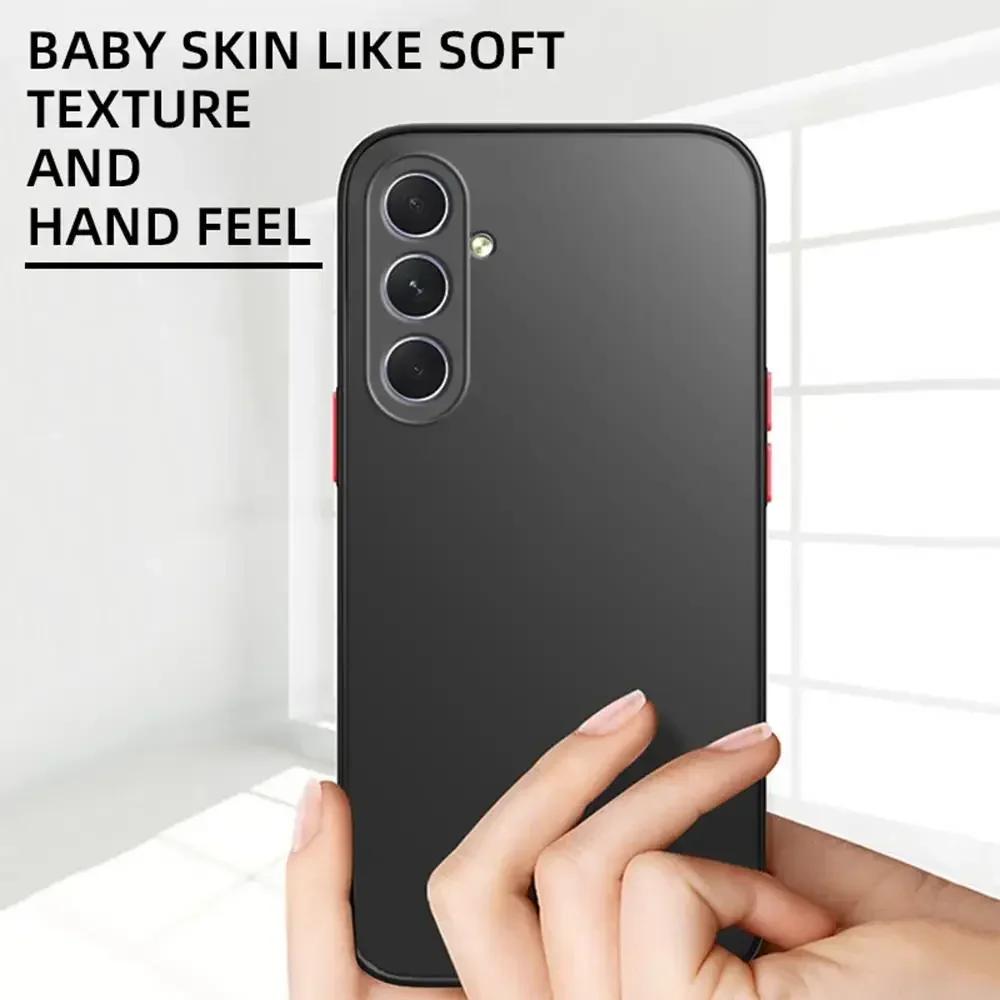 Matte Hard Case For Samung Galaxy A26 A06 A36 A56 A16 A55 A54 A73 A53 A35 A34 A33 A15 A14 A05 A05S 4G 5G Phone Protect Cover