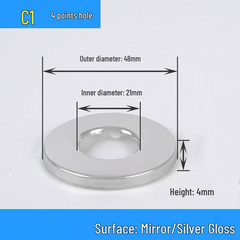 MDNG Shower Angle Valve Decorative Cover