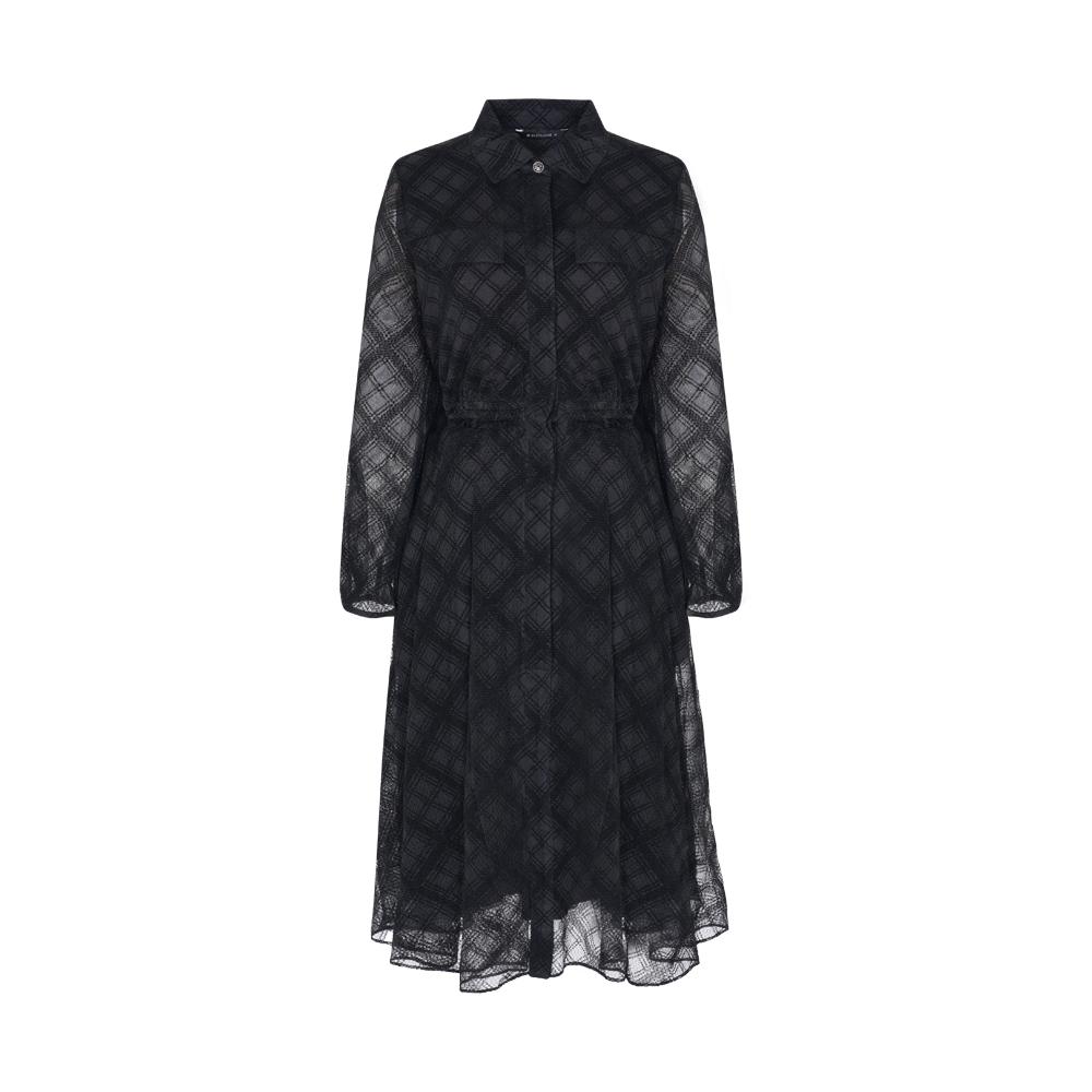 CHATELAINE Burnout Banding Sig Dress_Hcdwop101