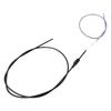 Car Hood Latch Release Cable Line Lock Wire For R129 SL Replaces 1298800059 Automotive Accessories