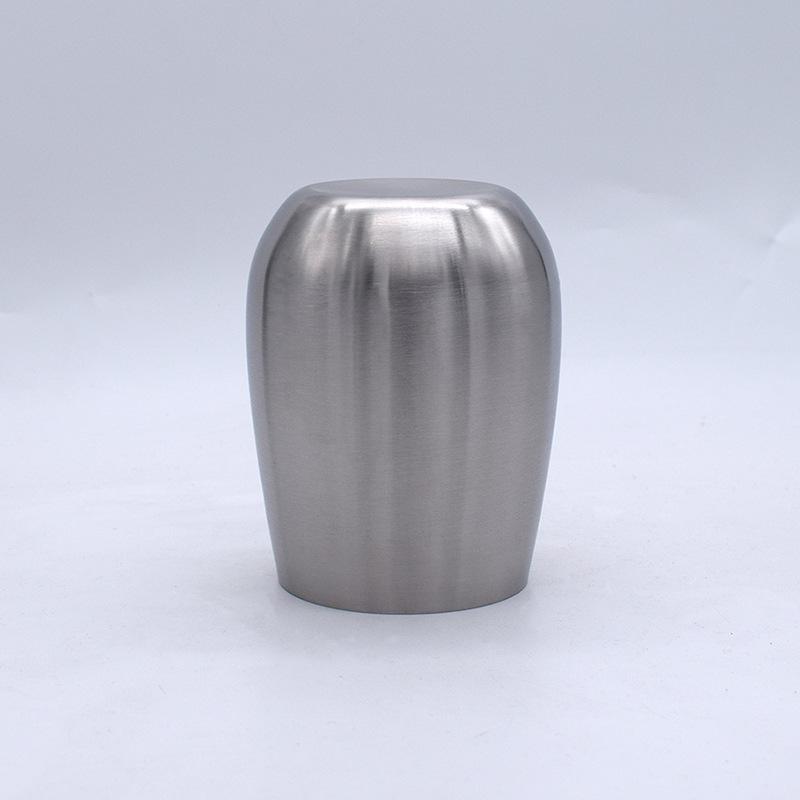 Single-layer stainless steel eggshell cup egg cup thickened red wine candle cup beverage cup coffee cup