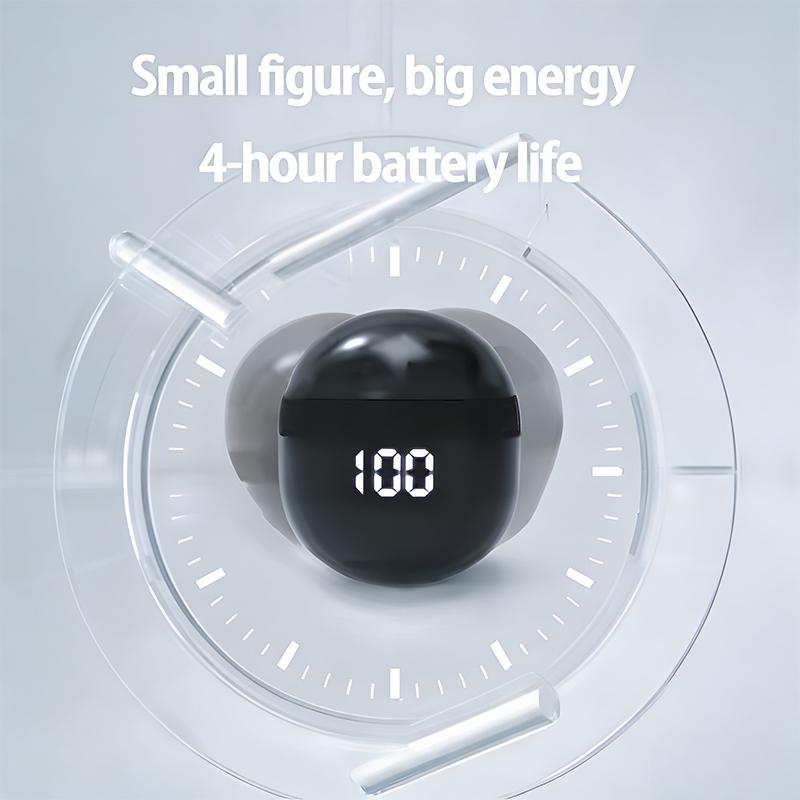 SK18-Auricolari Wireless Invisibili per Dormire Versione Bluetooth 5.3 Mini Auricolari Cuffie Cancellazione del Rumore Controllo Touch