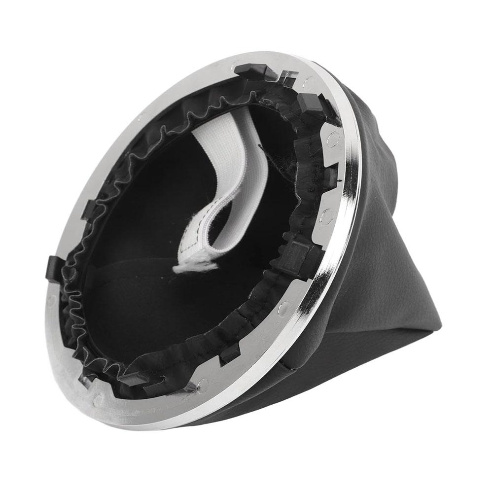 

Gear Stick Cover Gaiter With Chrome Ring 55344016 For FIAT 500 500C 2007-2015