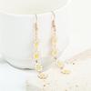 Korean Style Daisy Tulip Flowers Stud Earrings For Women Dropping Oil Pearl Crystal Earring for Women Girls Pretty Jewelry Gifts